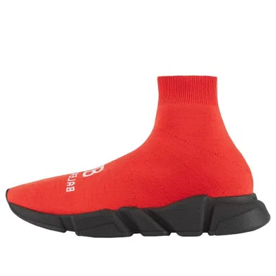 Balenciaga Recycled Speed Sneaker 'red Black'