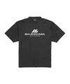Balenciaga Close-fitting Activewear T-shirt Clothing In Black