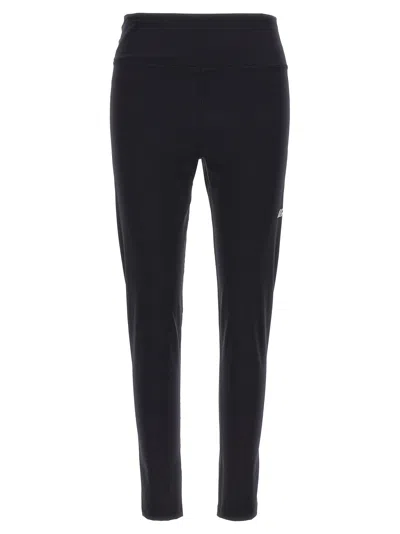 Balenciaga X Adidas Logo Printed Leggings In Black