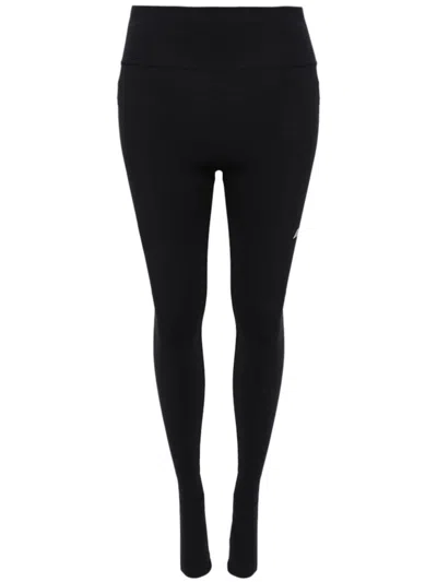 BALENCIAGA REFLECTIVE-LOGO LEGGINGS
