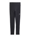 Balenciaga Reflective-logo Leggings In Black