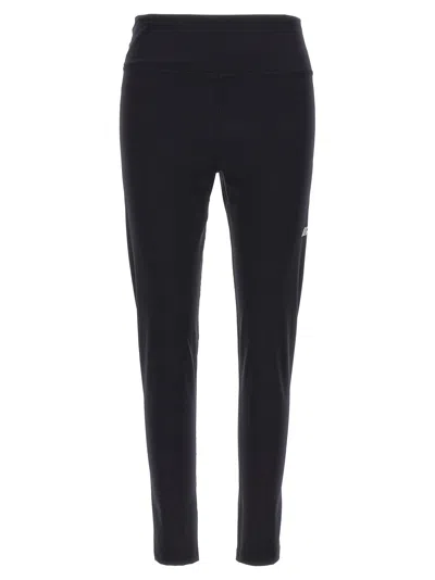 Balenciaga Black Stretch Nylon Leggings