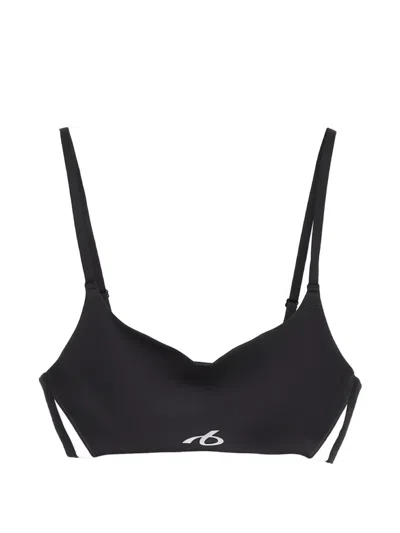 Balenciaga Reflective-effect Sports Bra In Black