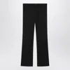 Balenciaga Black Regular Fit Tailored Trousers Men In Black