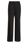 BALENCIAGA REGULAR FIT WOOL BARATHEA PANTS