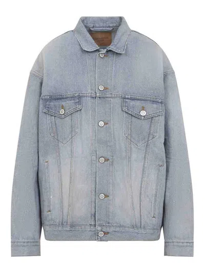 Balenciaga Regular Jacket Women In Gray