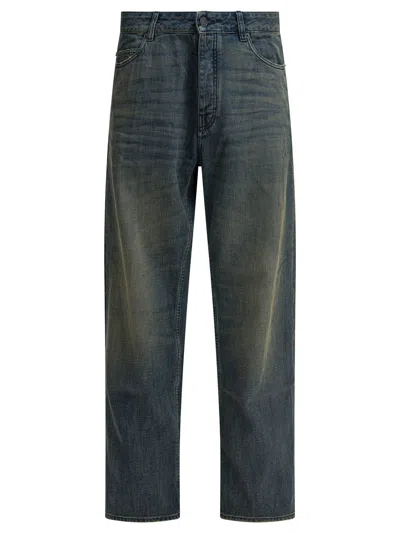 Balenciaga Relaxed Fit Jeans Blue