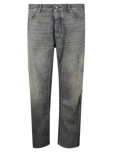 Balenciaga Relaxed Fit Trousers In Gray