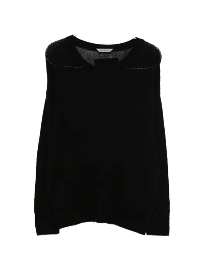 Balenciaga Relaxed-fit Sweater In Black