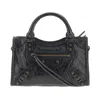 Balenciaga Le City Mini Tote Bag Black Women In Black