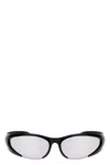 Balenciaga Reverse Xpander Rectangle-frame Sunglasses
