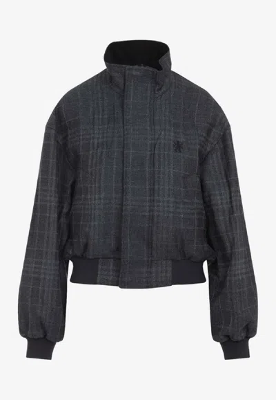 BALENCIAGA REVERSIBLE BOMBER JACKET