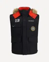Balenciaga Reversible Down Vest In Red