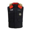 Balenciaga Reversible Down Vest In Red