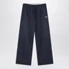 Balenciaga Reversible Jogging Trousers In Cotton Blend Men In Blue