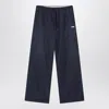 Balenciaga Reversible Jogging Trousers In Cotton Blend Men In Blue