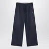 Balenciaga Reversible Jogging Trousers In Cotton Blend Men In Blue
