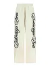 Balenciaga Multicolor Cursive Reversible Pants In Neutral