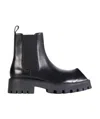 Balenciaga Men Rhino Ankle Boots In Black