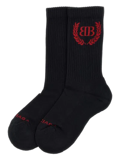 BALENCIAGA RIBBED LAUREL SOCKS
