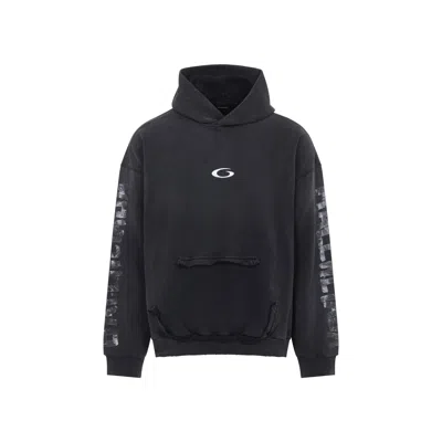 BALENCIAGA BALENCIAGA RIPPED POCKET HOODIE MEN