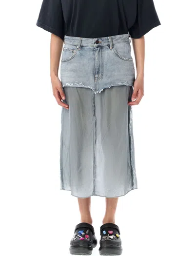 BALENCIAGA BALENCIAGA RIPPED SKIRT