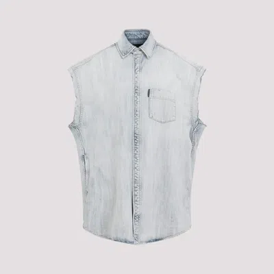 BALENCIAGA RIPPED SLEEVE SHIRT