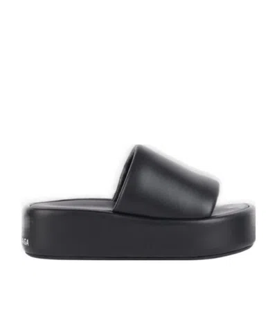 BALENCIAGA SANDALI RISE DA DONNA IN NERO