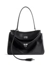 Balenciaga Rodeo Media Leather Handbag