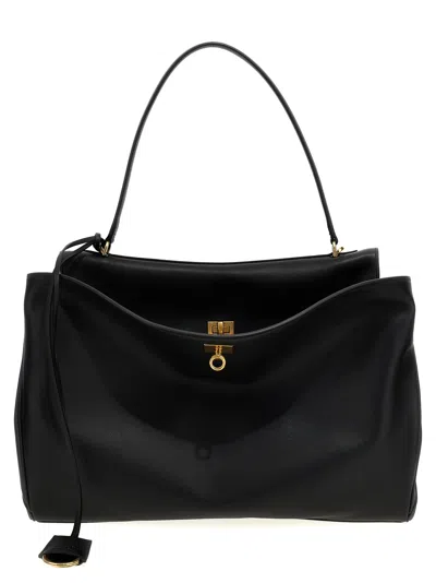Balenciaga Rodeo Hand Bags Black