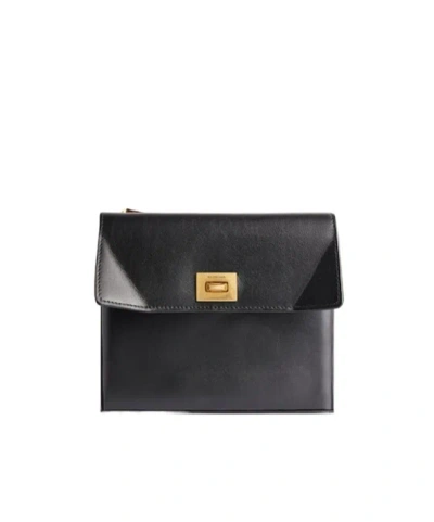 Balenciaga Rodeo Large Change Purse In Black