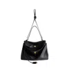 Balenciaga Rodeo Small Leather Top Handle Bag In Black