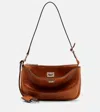 Balenciaga Rodeo Leather Shoulder Bag In Brown