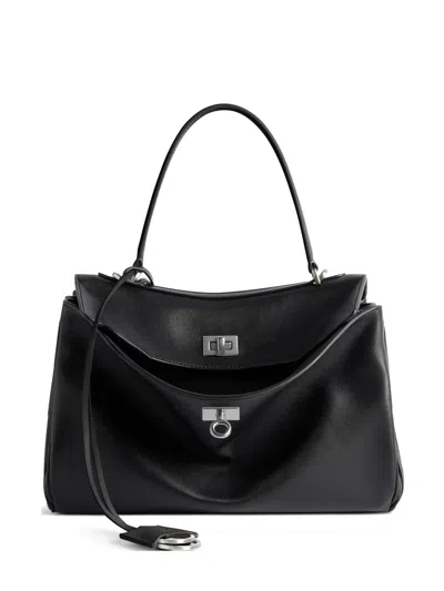 Balenciaga Mini Rodeo Top-handle Tote Bag In Black