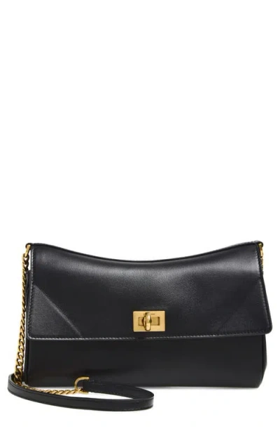 Balenciaga Rodeo Leather Wallet On A Chain In Red