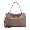 Balenciaga Taupe Rodeo Shoulder Bag In Nude