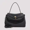 Balenciaga Rodeo Medium Smooth Leather Hand Bags In Black