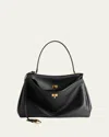 Balenciaga Rodeo Medium Grained Leather Top-handle Bag