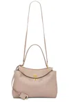 Balenciaga Rodeo Medium Grained Leather Top Handle Bag
