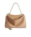 Balenciaga Rodeo Medium Leather Top-handle Bag In Nude
