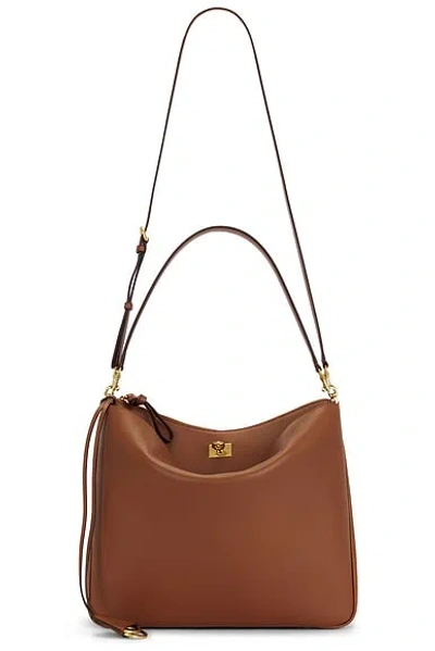 Balenciaga Top Handle Mini Bag With Detachable Shoulder Strap And Gold-tone Hardware In Brown