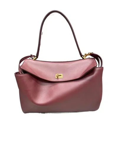 Balenciaga Rodeo Medium Shoulder Bag In Red