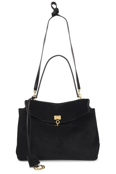 Balenciaga Rodeo Medium Top Handle Bag In Black