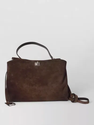 Balenciaga Rodeo Medium Tote Bag Calfskin Leather