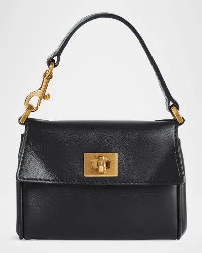Balenciaga Rodeo Micro Top-handle Bag Charm In Black