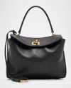 Balenciaga Medium Rodeo Bag With Antique Gold Hardware In Black