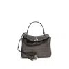 Balenciaga Women Brown Leather Mini Rodeo Handbag In Brown