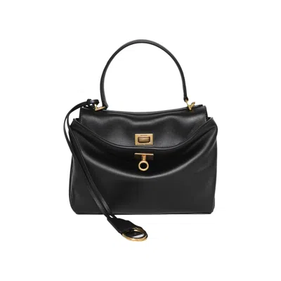 Pre-owned Balenciaga Rodeo Mini Handbag 'black'
