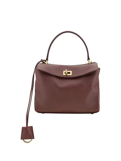 Balenciaga Rodeo Mini Handbag In Red