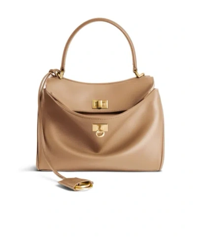 Balenciaga Rodeo Mini Handbag In Nude